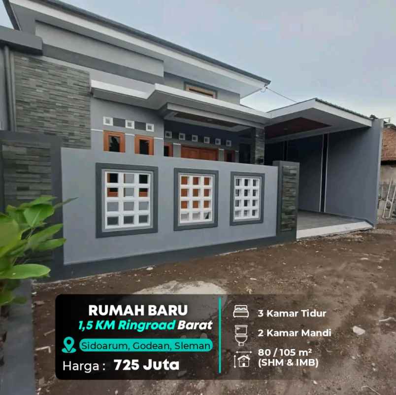 dijual rumah sidoarum