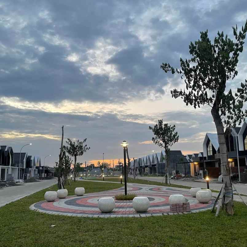 dijual rumah surya breeze cluster garden