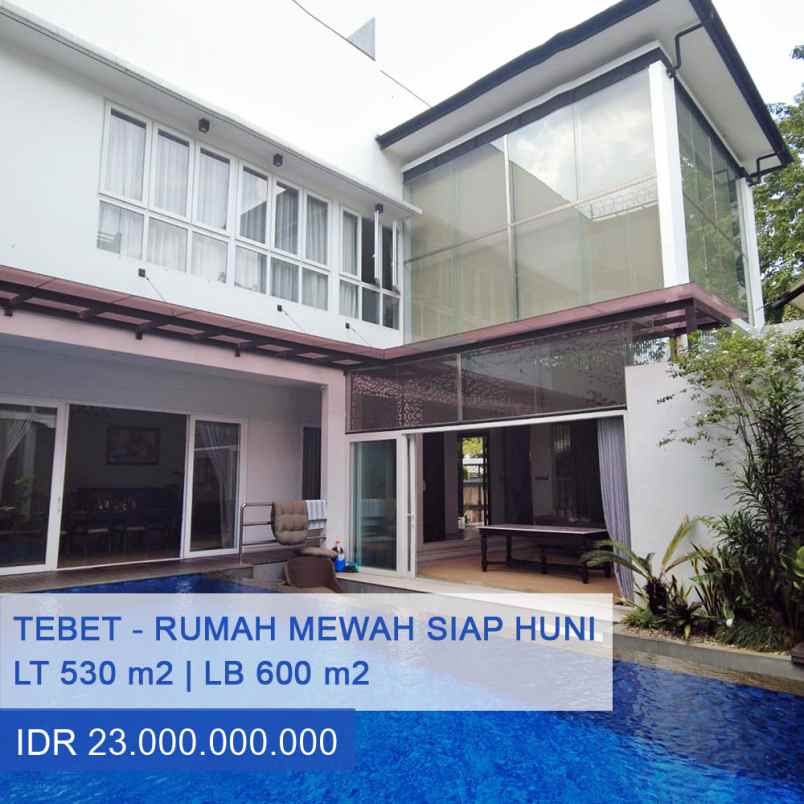 dijual rumah tebet jakarta selatan