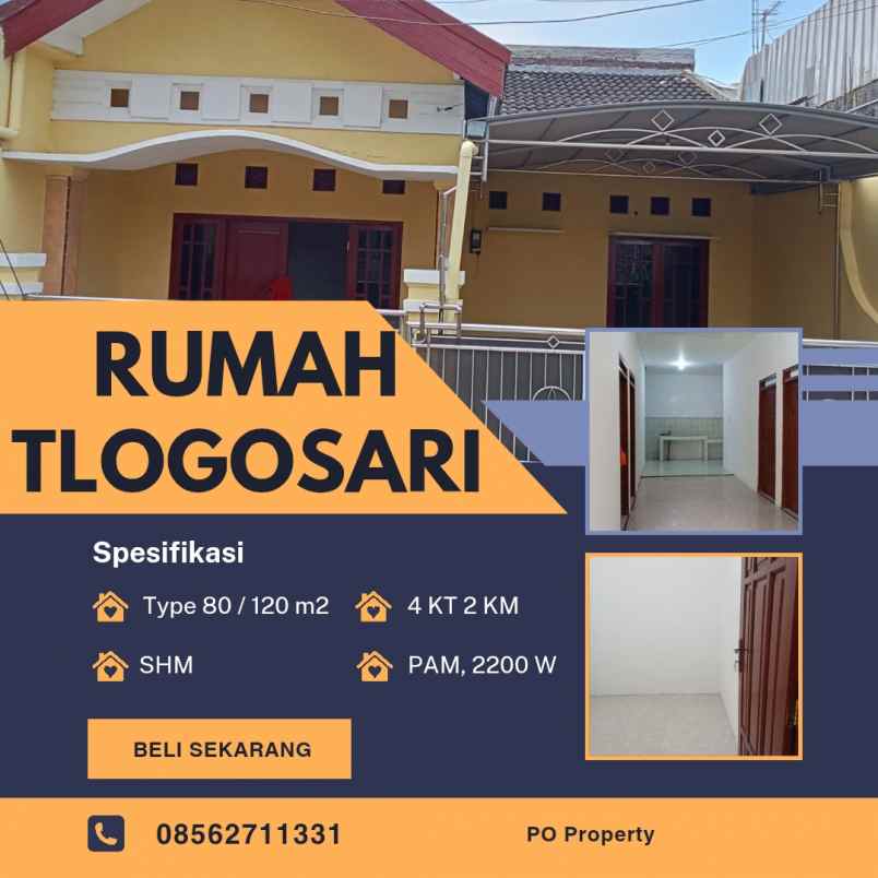 dijual rumah tlogosari