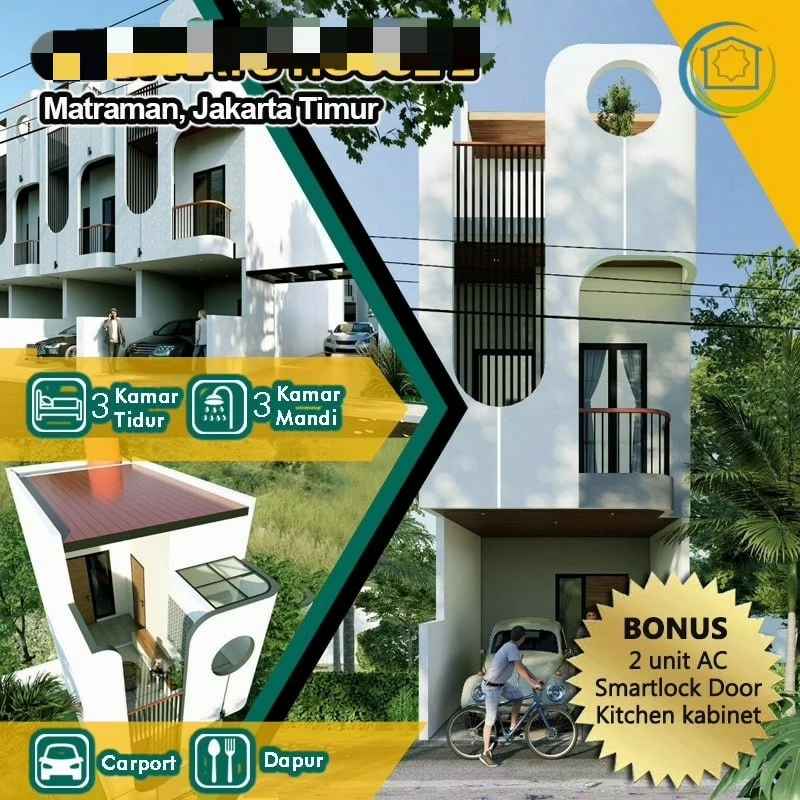 dijual rumah utan kayu