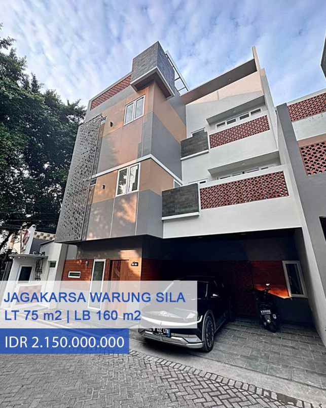 dijual rumah warung sila area jagakarsa