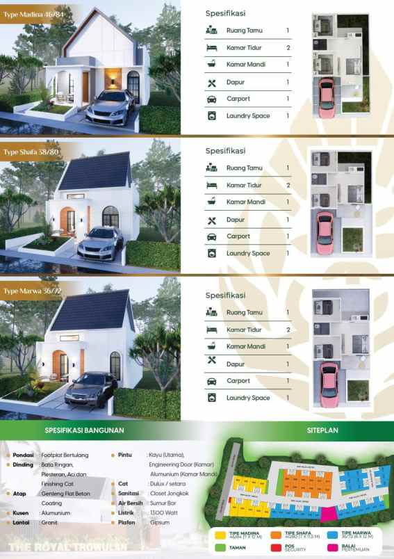 dijual rumah wonorejo trowulan mojokerto