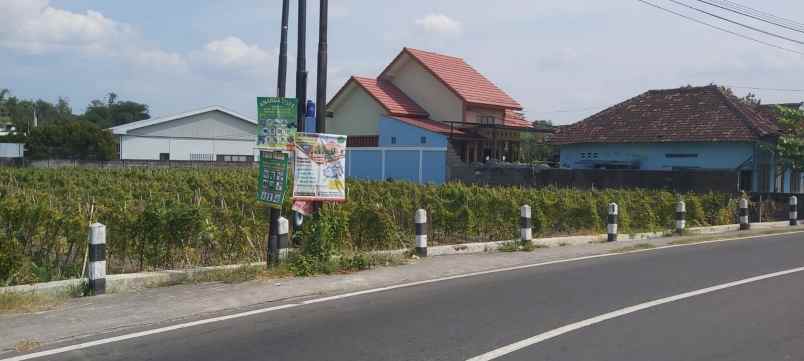 dijual tanah alamat jalan berbah