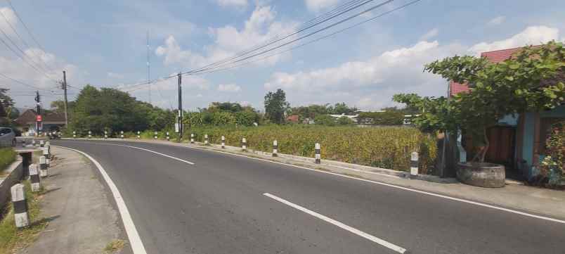 dijual tanah alamat jalan berbah