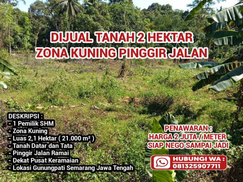 dijual tanah cepoko