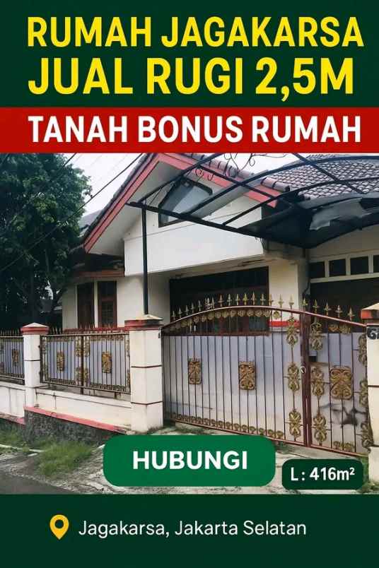 dijual tanah cipedak jagakarsa