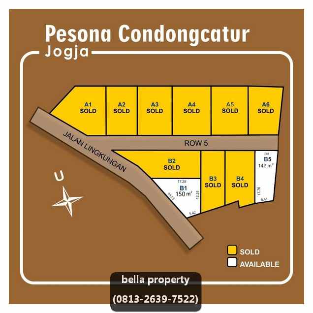 dijual tanah condongcatur