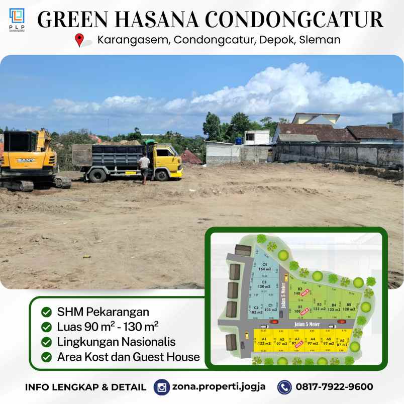 dijual tanah condongcatur depok sleman