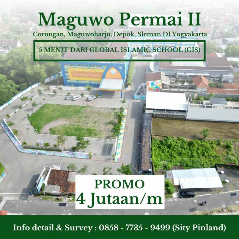 dijual tanah corongan maguwoharjo depok