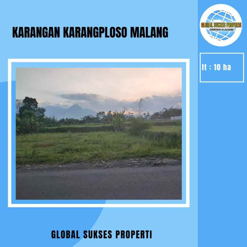 dijual tanah desa karangan kec