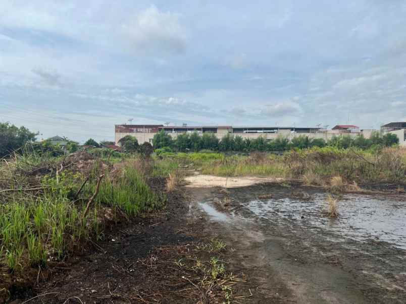 dijual tanah di jln marelan pasar tiga timur medan