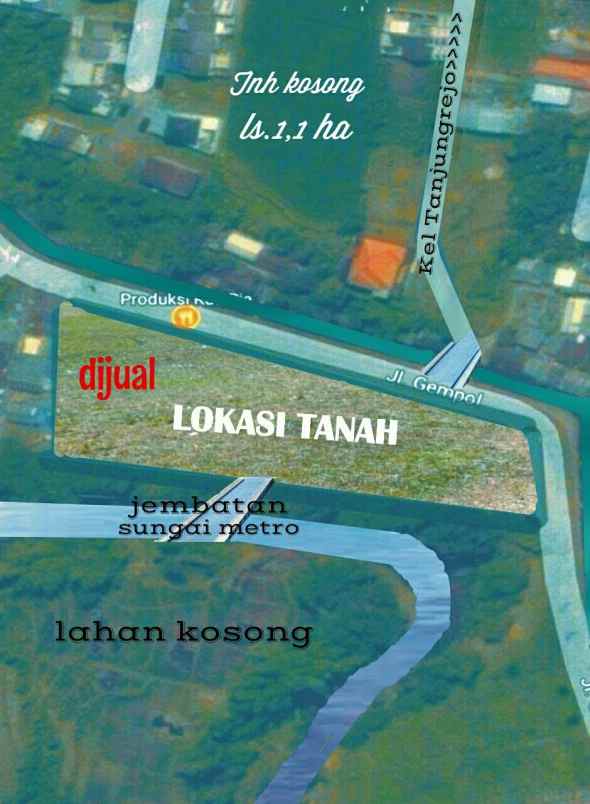 dijual tanah di sukun malang