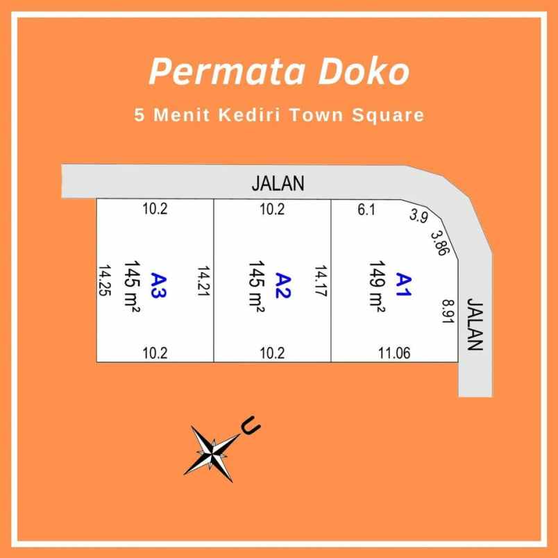 dijual tanah doko