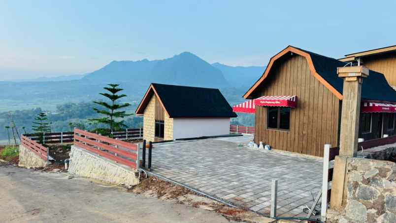 dijual tanah jalan raya puncak dua