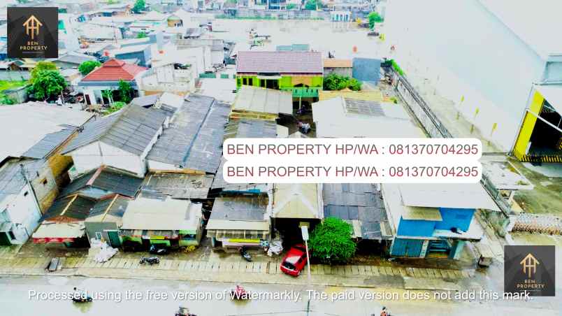 dijual tanah jl akses marunda cilincing