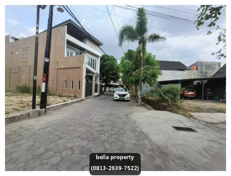 dijual tanah jl candi gebang