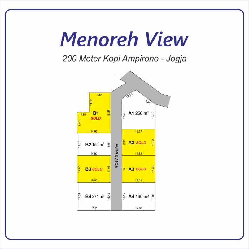 dijual tanah jl jogja wates pendoworejo