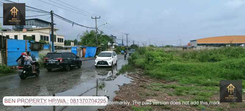 dijual tanah jl marunda makmur segara