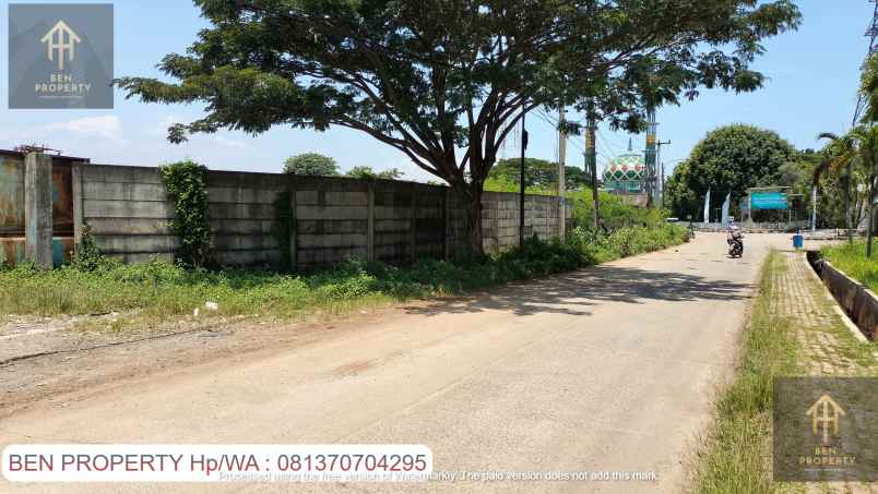 dijual tanah jl pltgu muara tawar