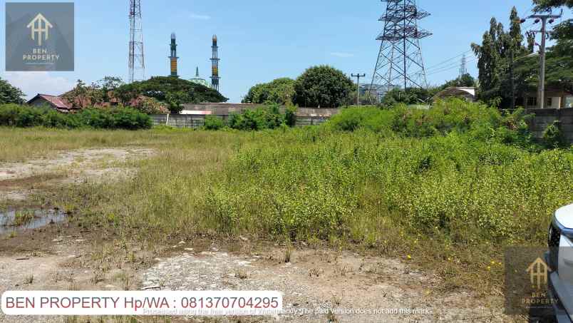 dijual tanah jl pltgu muara tawar