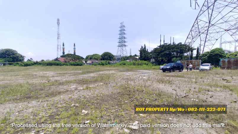 dijual tanah jl pltgu muara tawar