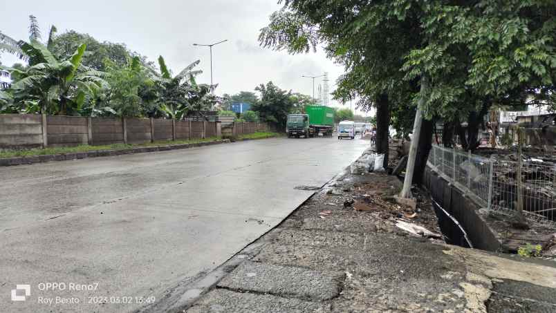 dijual tanah jl raya cakung cilincing