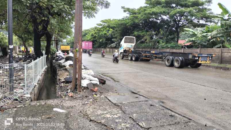 dijual tanah jl raya cakung cilincing