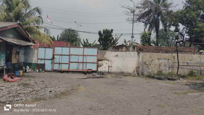 dijual tanah jl raya cakung cilincing