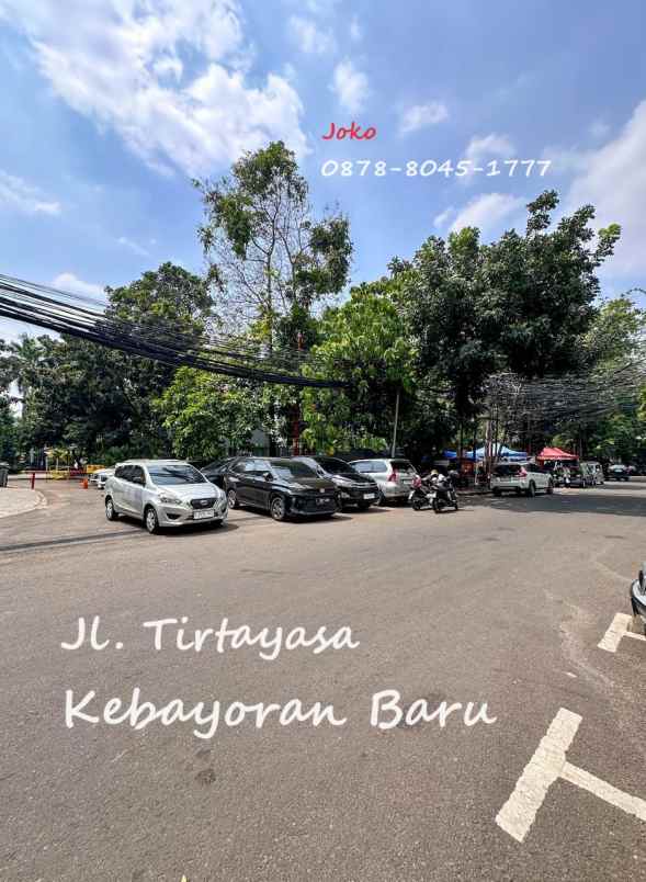 dijual tanah jl tirtayasa