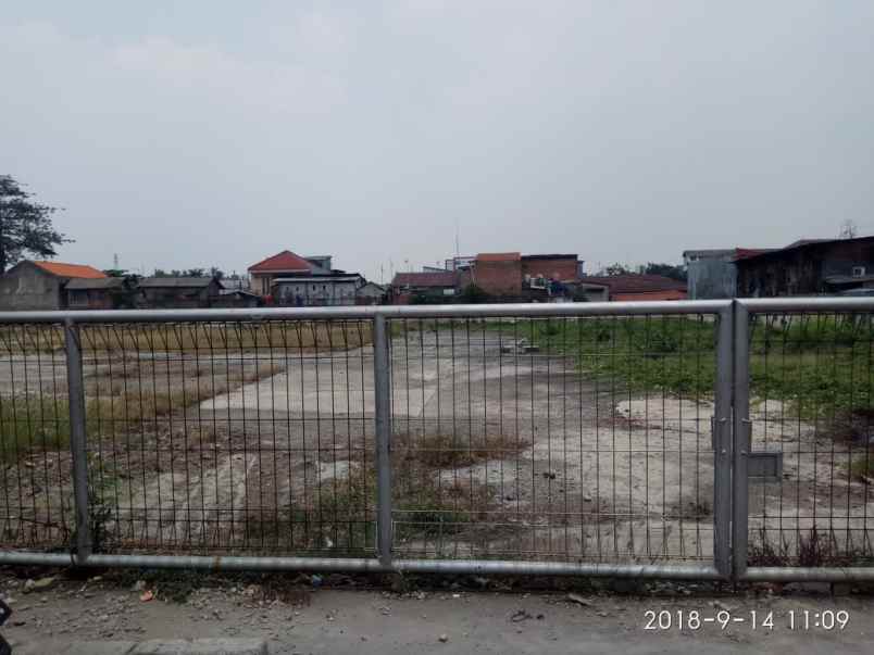 dijual tanah jl yos sudarso sungai