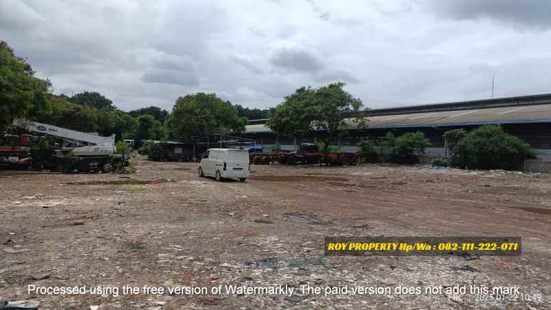 dijual tanah jl yos sudarso sungai