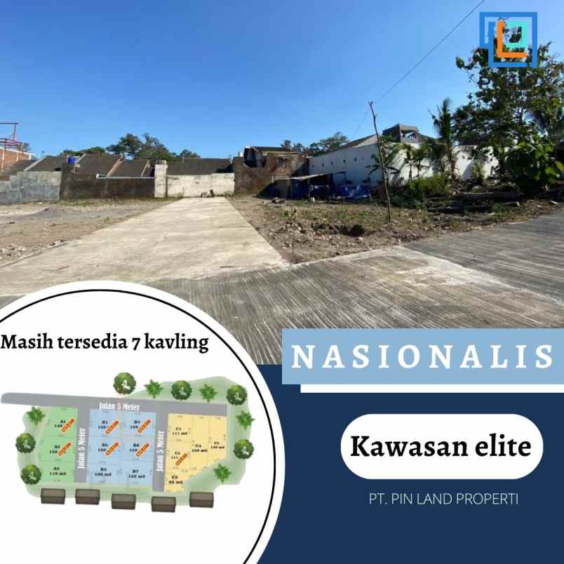 dijual tanah kenayan wedomartani