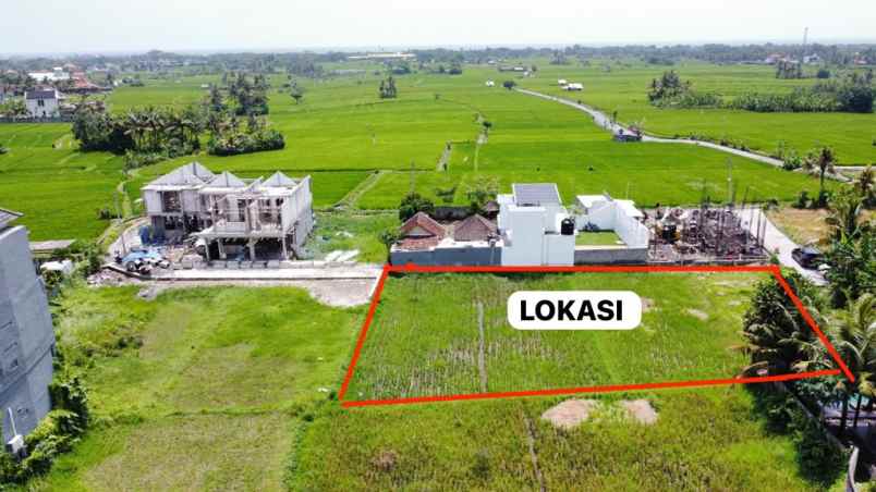 dijual tanah komersil lokasi nyanyi