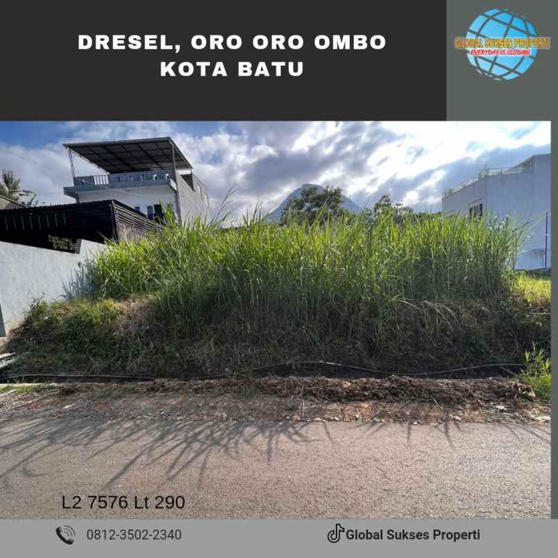 dijual tanah oro oro ombo