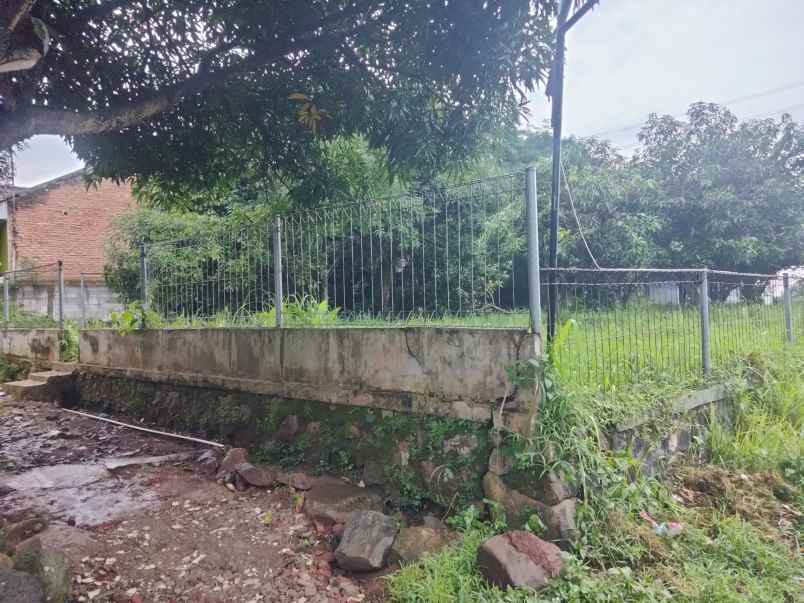 dijual tanah sudah ada bangunan gajebo saung di beber