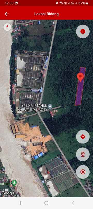 dijual tanah sungai ambangah