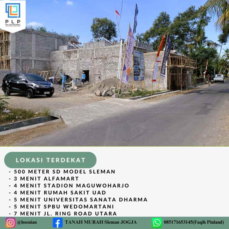 dijual tanah wedomartani