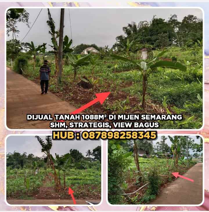 dijual tanah wonolopo mijen semarang