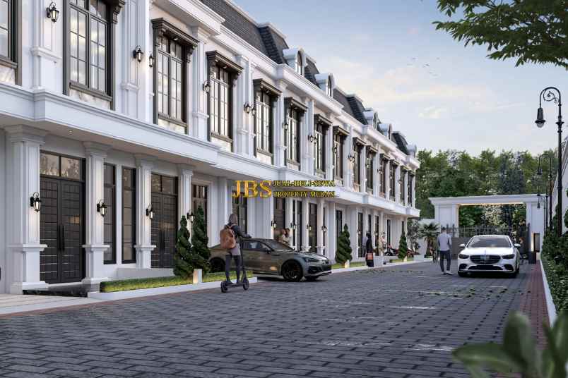 dijual villa deli park private