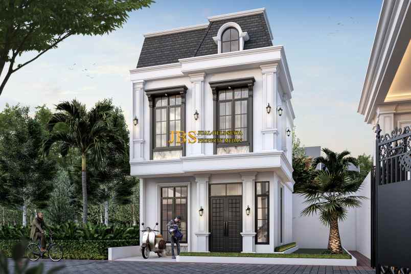 dijual villa deli park private