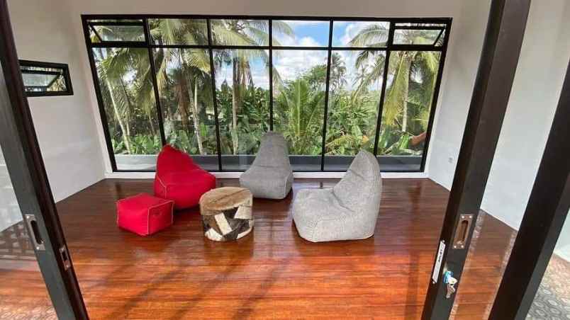 dijual villa jalan sebatu ubud gianyar bali