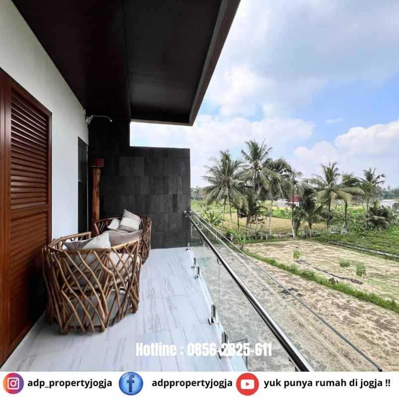 dijual villa pandowoharjo sleman