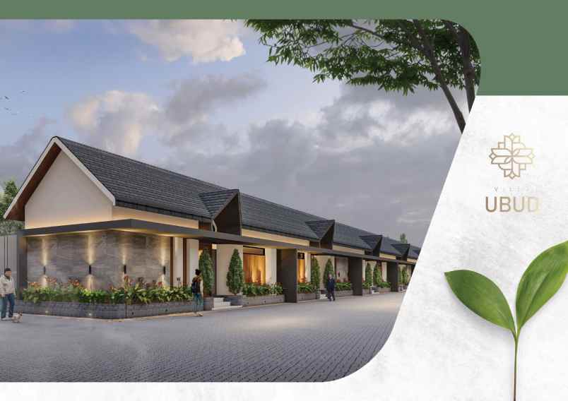 dijual villa villa ubud brastagi jalan