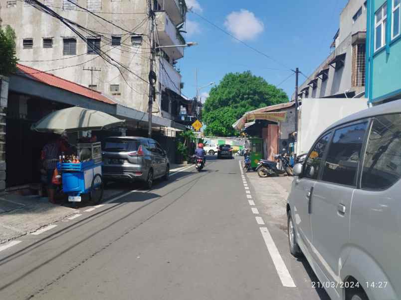 disewakan ruko gudang kantor jl kramat