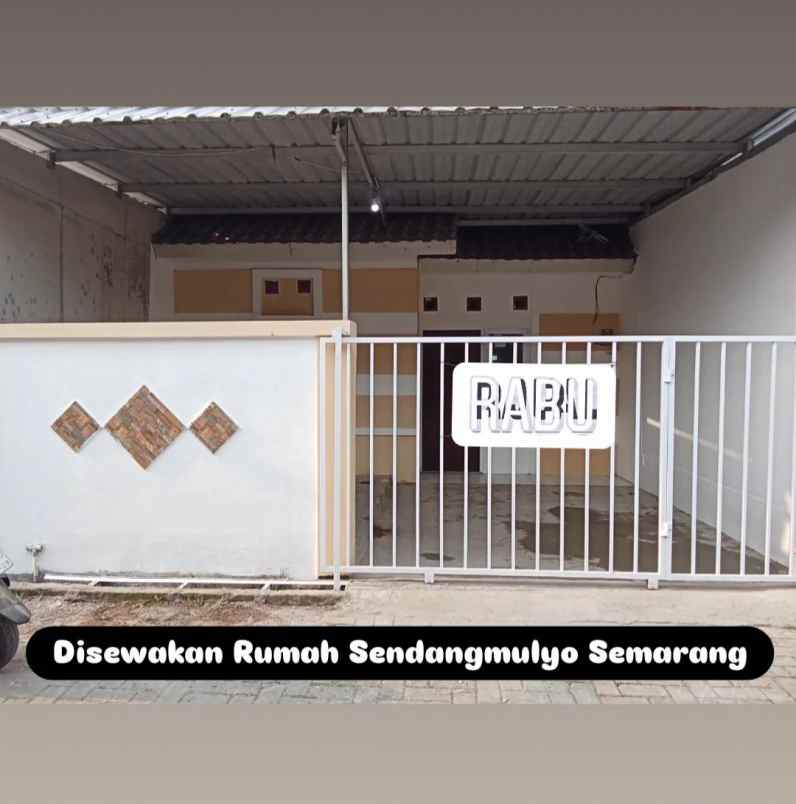 disewakan rumah sendangmulyo semarang