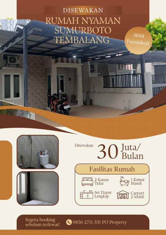 disewakan rumah sumurboto