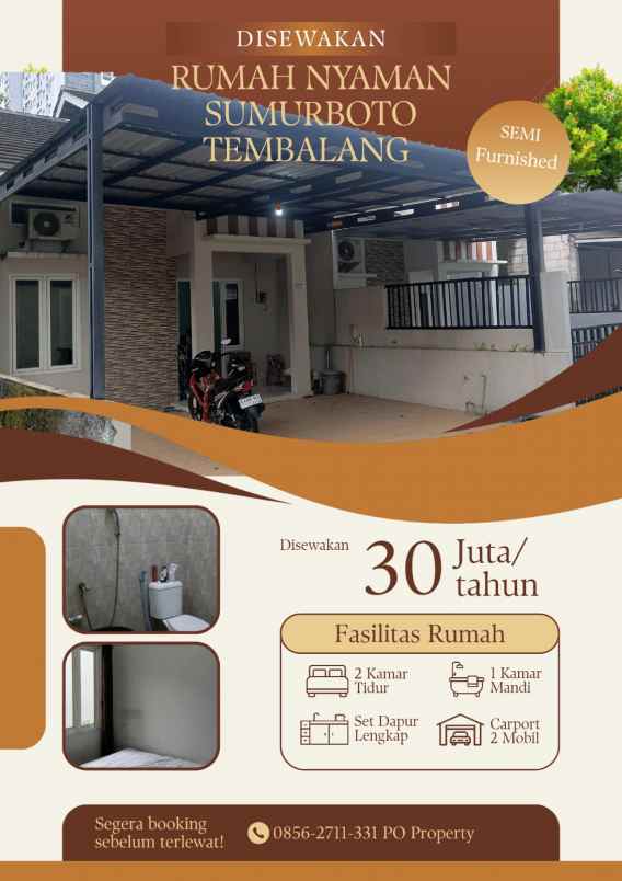 disewakan rumah sumurboto