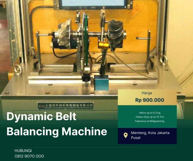 dynamic belt balancing machine