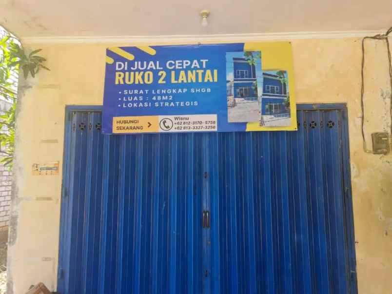 jual ruko murah gresik perumahan taman bungah indah